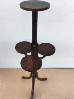 Bugholz Blumenbeet von Thonet, 1940er