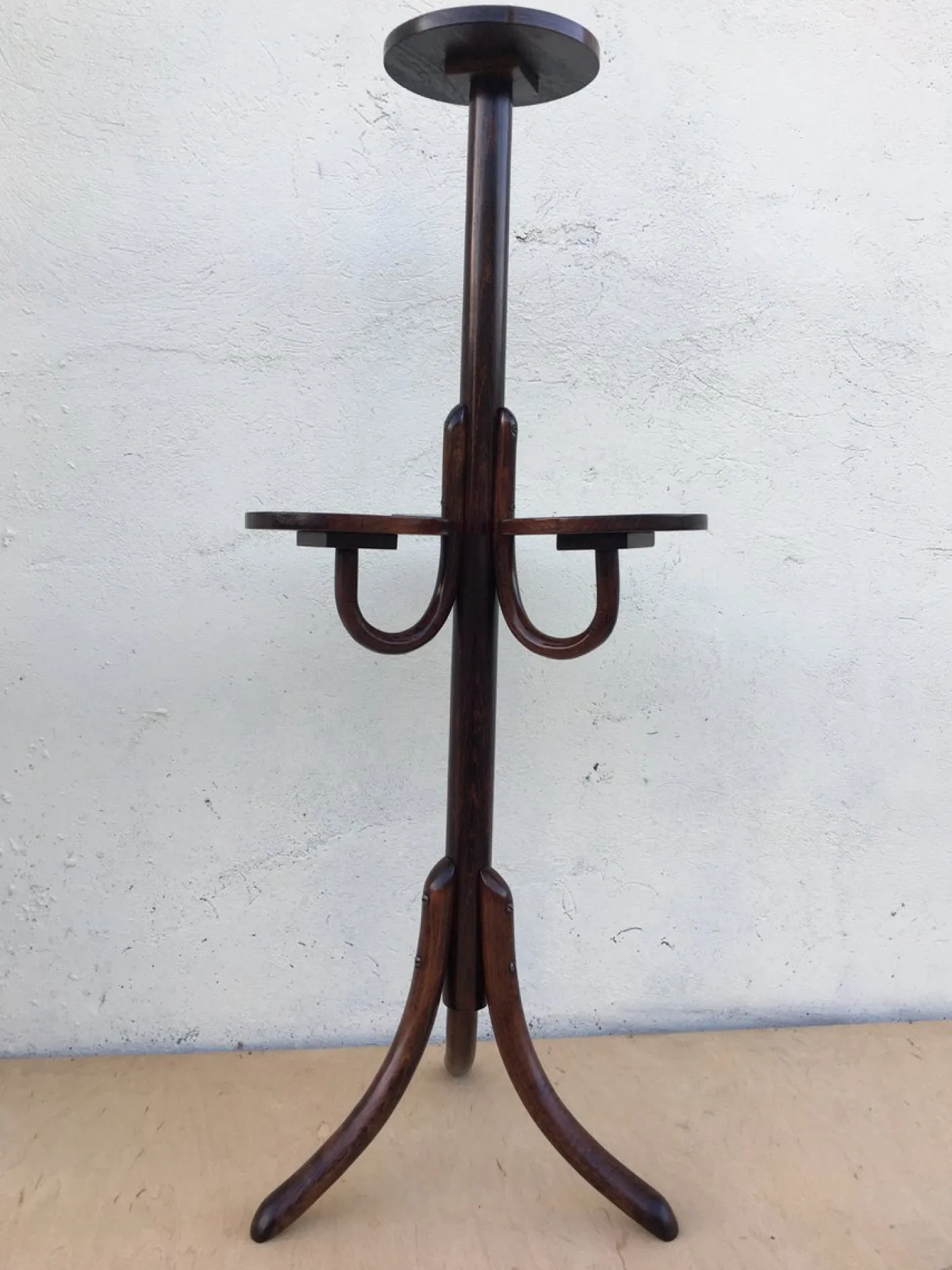 Bugholz Blumenbeet von Thonet, 1940er