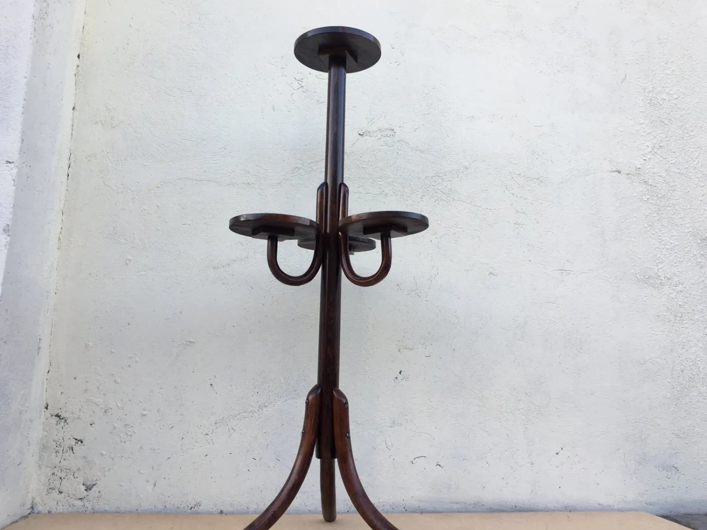 Bugholz Blumenbeet von Thonet, 1940er