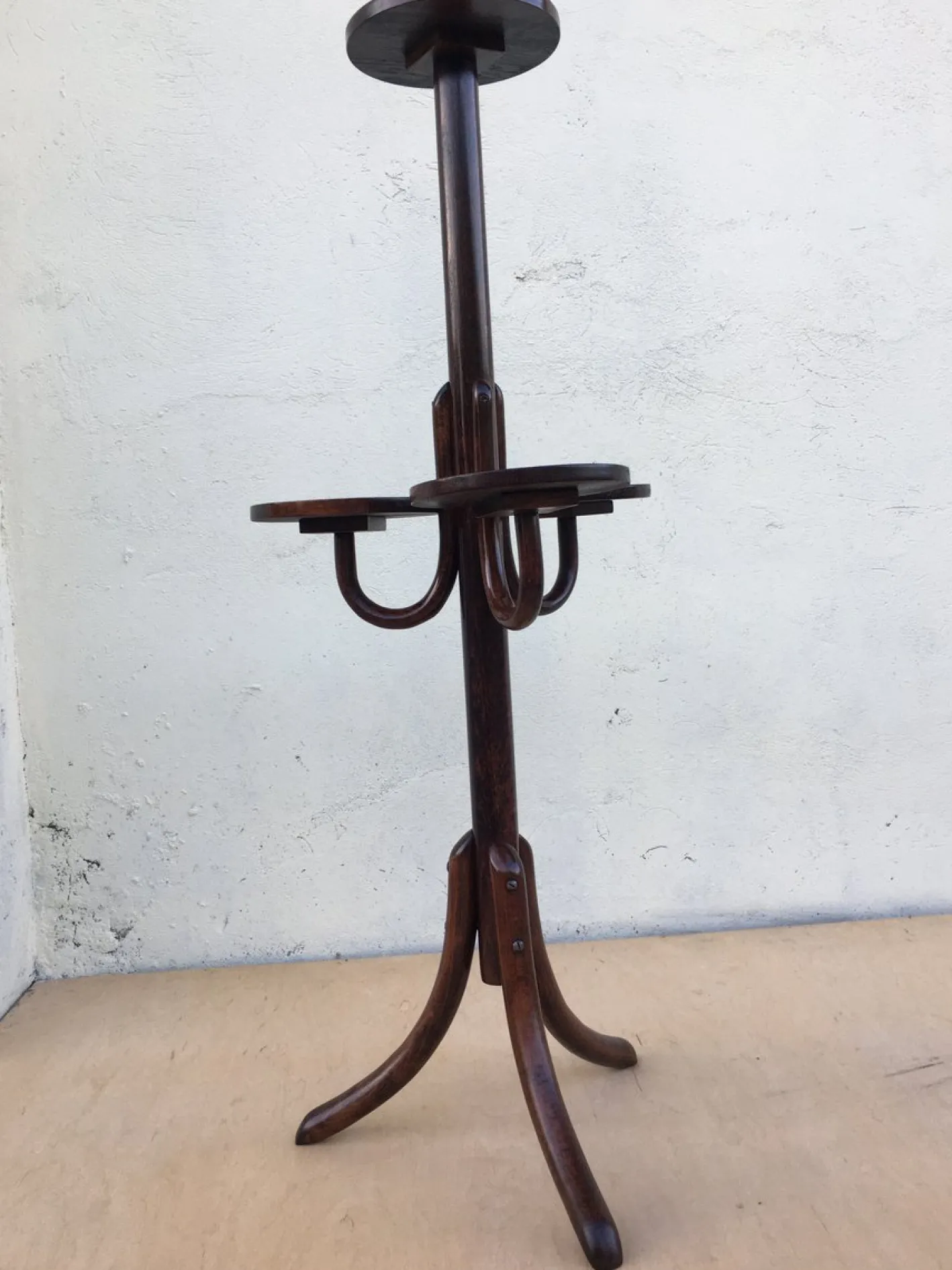 Bugholz Blumenbeet von Thonet, 1940er