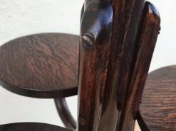 Bugholz Blumenbeet von Thonet, 1940er
