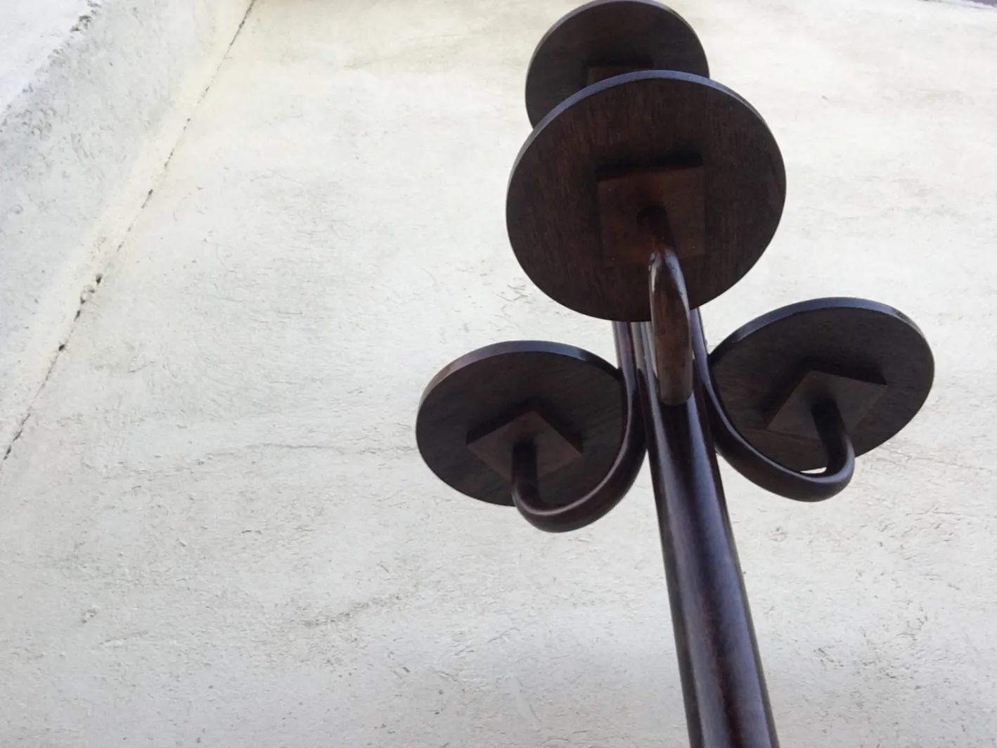 Bugholz Blumenbeet von Thonet, 1940er