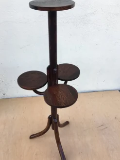 Bugholz Blumenbeet von Thonet, 1940er