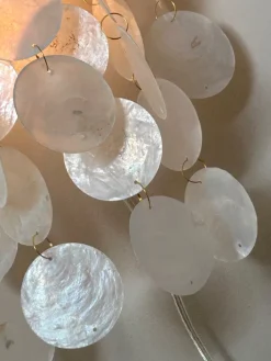 Capiz Shell Wandlampe, 2019