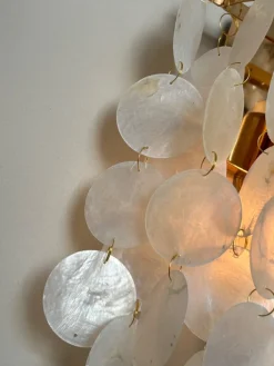 Capiz Shell Wandlampe, 2019