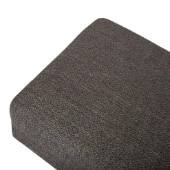Cenova Ecksofa & Fußhocker mit Stoffbezug in Grau von BoConcept, 2er Set