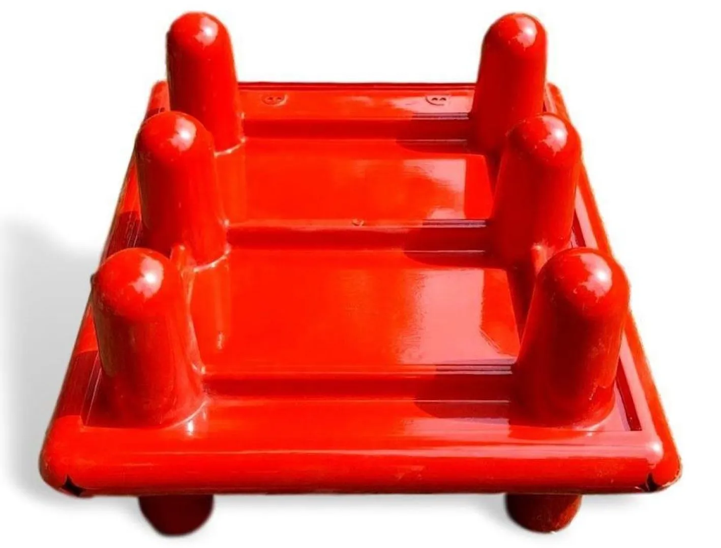 Centopiedi 4545-6 Bett von A. Locatelli P. Salmoiraghi für Kartell, 1972