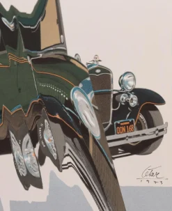 Cesar, Compression de Bugatti, Lithographie
