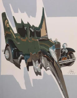 Cesar, Compression de Bugatti, Lithographie