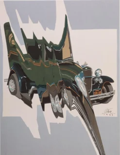 Cesar, Compression de Bugatti, Lithographie