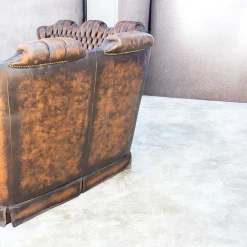 Chesterfield Gladstone Wohnzimmer Set, 1970, 3er Set