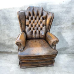 Chesterfield Gladstone Wohnzimmer Set, 1970, 3er Set