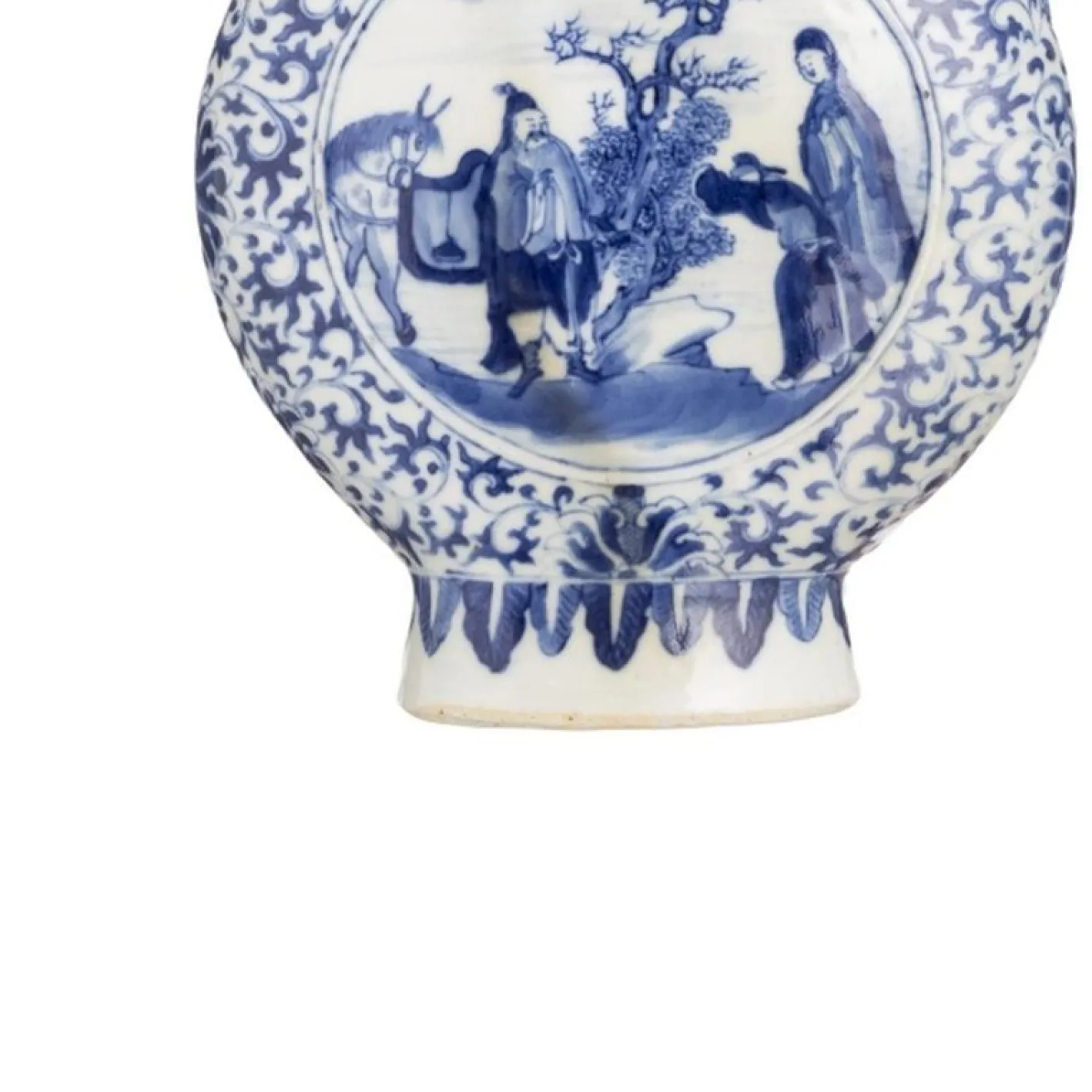 Chinesische Porzellangefäße, 19. Jh., 2er Set