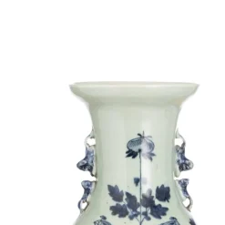 Chinesische Porzellanvasen, 19. Jh., 2er Set