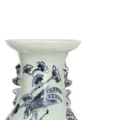 Chinesische Porzellanvasen, 19. Jh., 2er Set