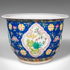 Chinesischer dekorativer Übertopf, 1890er