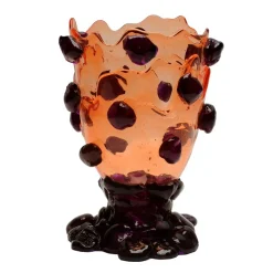 Clear Purple Nugget Vase von Gaetano Pesce für Fish Design