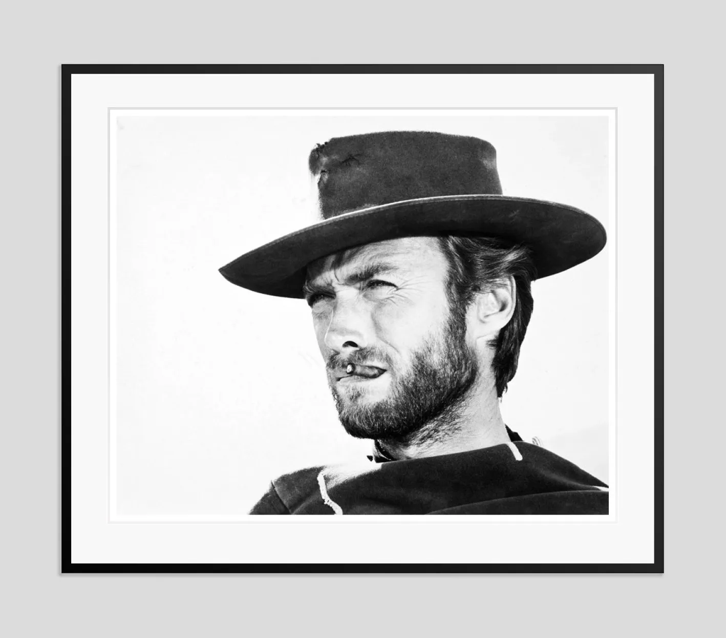Clint Archival Pigment Print Gerahmte in Schwarz