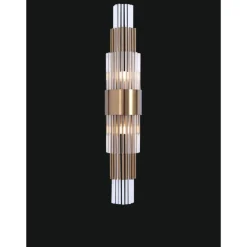 Collection Spiga Wandlampe aus Metall und Glas von Jago