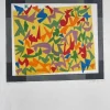 Composition Radierung auf Karton von Leo Guida, 1970er