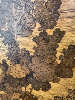 Cornelio Ferrandi, Landschaftstafel, 1965, Holz