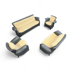 22-C Wohnzimmer Set von De Sede, 1970er, 4er Set