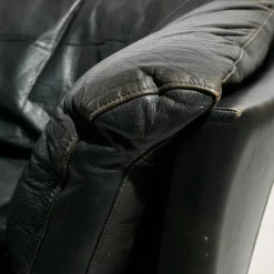 Danish Leather Sofa by Nielsen, 1970s