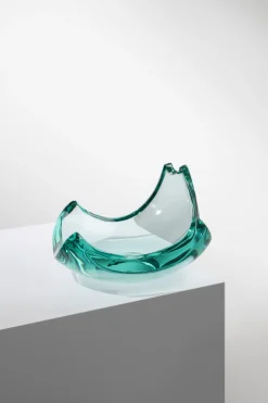 Dekorative Schale von Erwin Walter Burger für Fontana Arte, 1970er