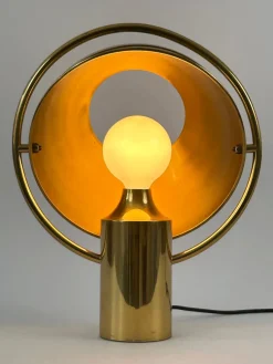 Deutsche Mid-Century Tischlampe von Günter Schulz für Florian Schulz, 1970er