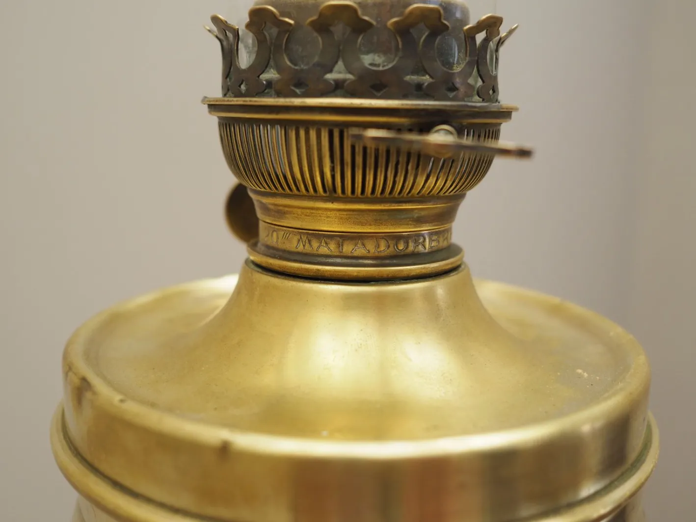 Deutsche Petroleumlampe von Ehrich & Graetz, 1920er
