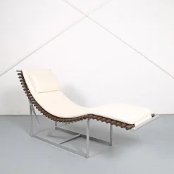 Deutscher Spine Back Sessel von Peter Strassl, 1978