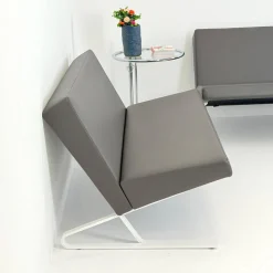 Deutsches Mid-Century Satyr Compact Ledersofa, 2000er