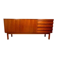 Deutsches Mid-Century Sideboard aus Teak, 1960er