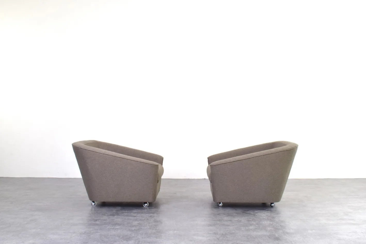 Deutsche Space Age Sessel, 1960er, 2er Set