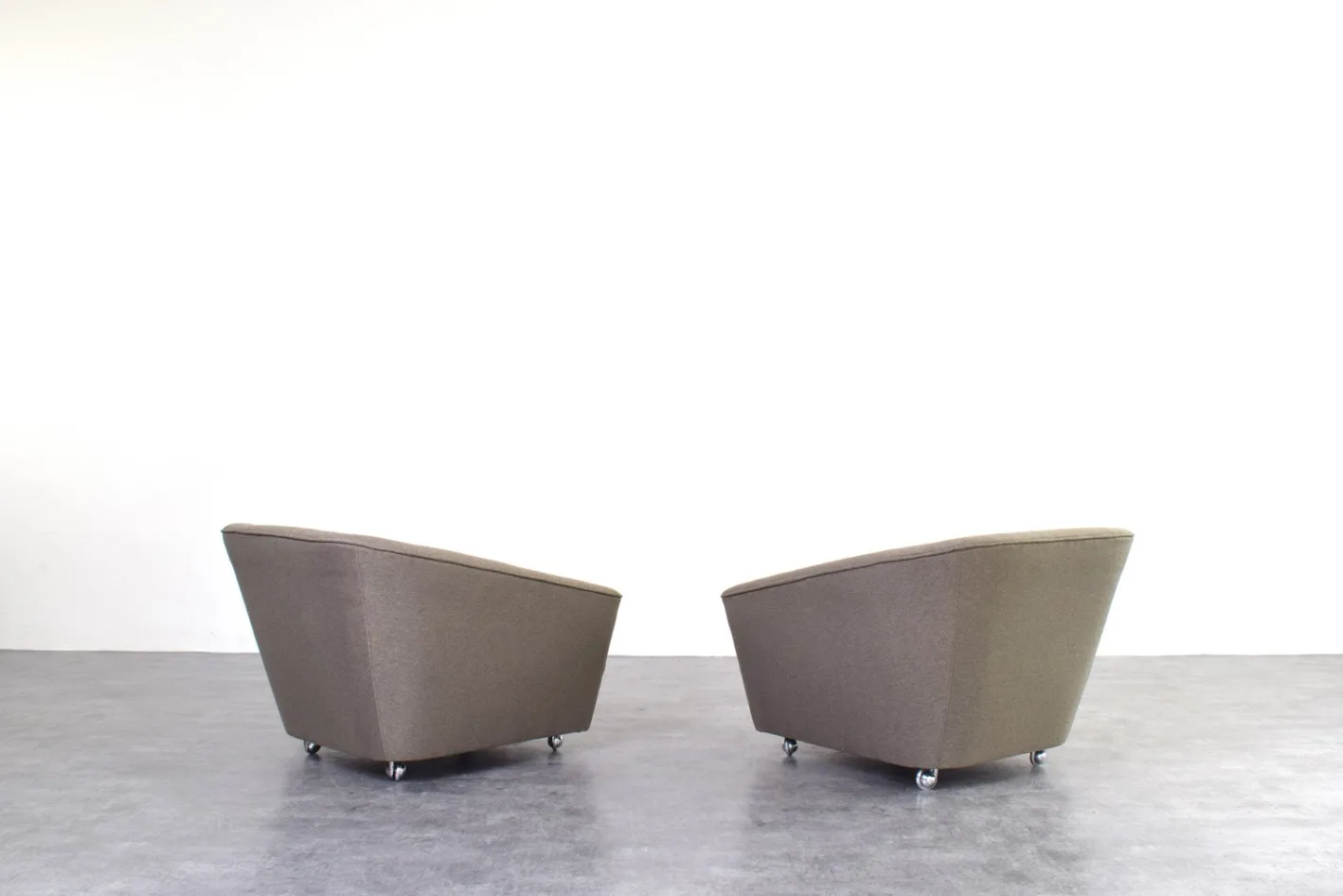 Deutsche Space Age Sessel, 1960er, 2er Set