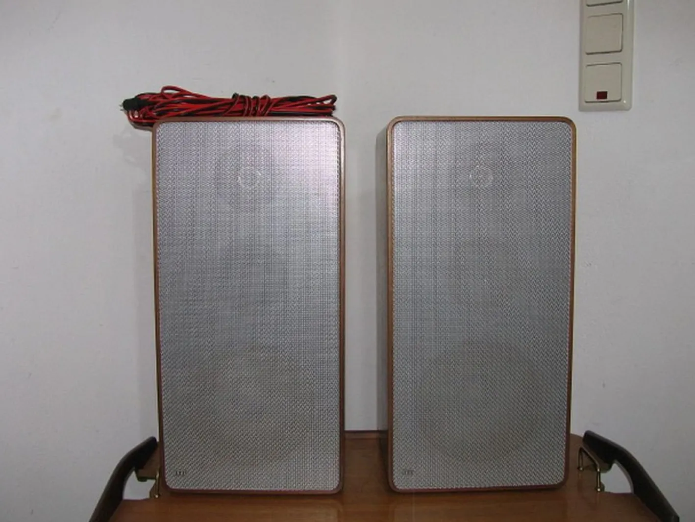 Deutsche Vintage Lautsprecher von ITT, 1970er, 2er Set