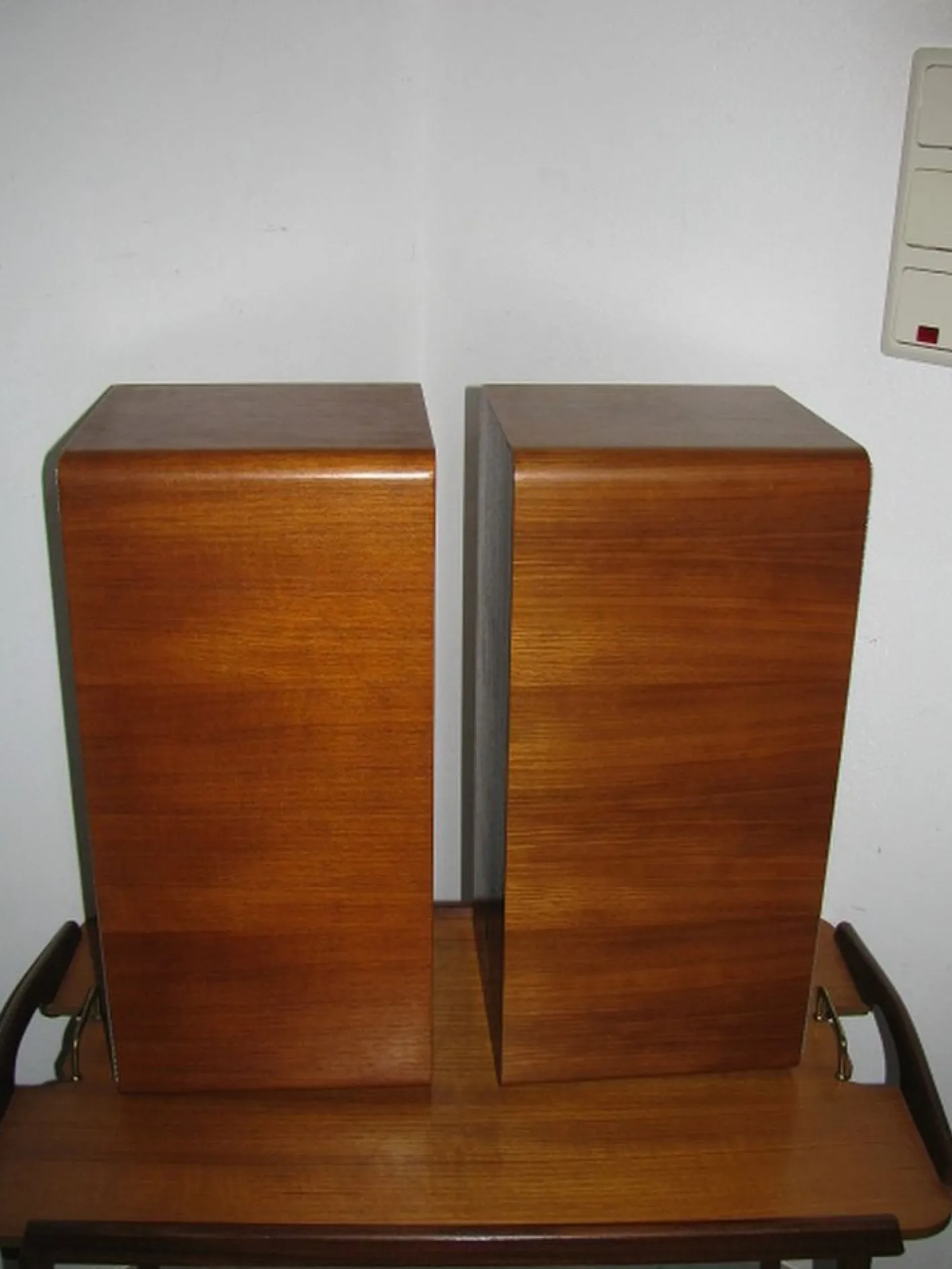 Deutsche Vintage Lautsprecher von ITT, 1970er, 2er Set