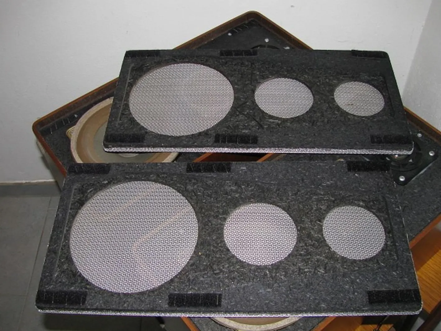 Deutsche Vintage Lautsprecher von ITT, 1970er, 2er Set