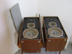 Deutsche Vintage Lautsprecher von ITT, 1970er, 2er Set