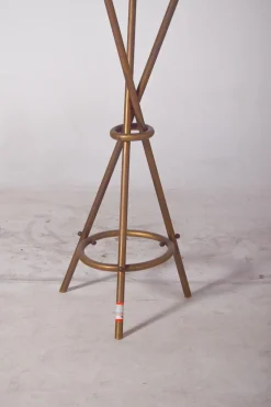 Dänischer Übertopf aus Metall, 1950er