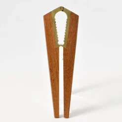 Dänischer Nussknacker aus Teak & Messing von Digsmed, 1960er