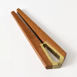 Dänischer Nussknacker aus Teak & Messing von Digsmed, 1960er
