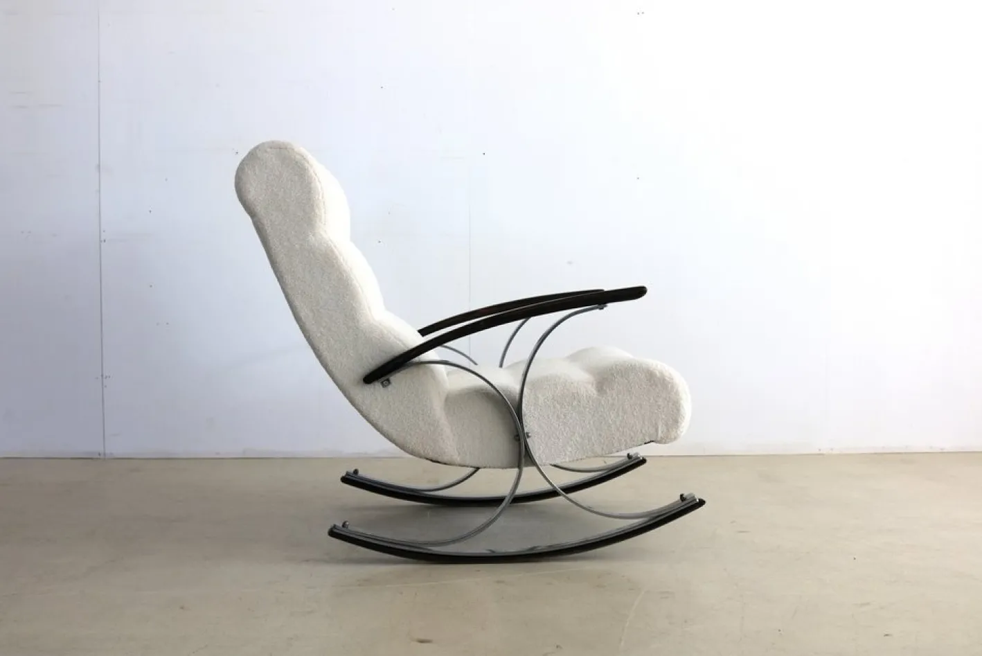 Dänischer Vintage Schaukelstuhl, 1950er