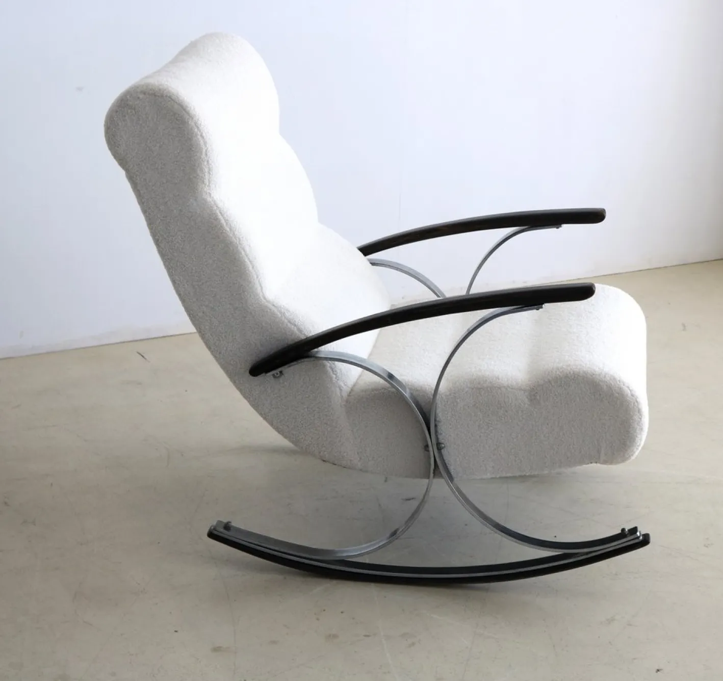 Dänischer Vintage Schaukelstuhl, 1950er