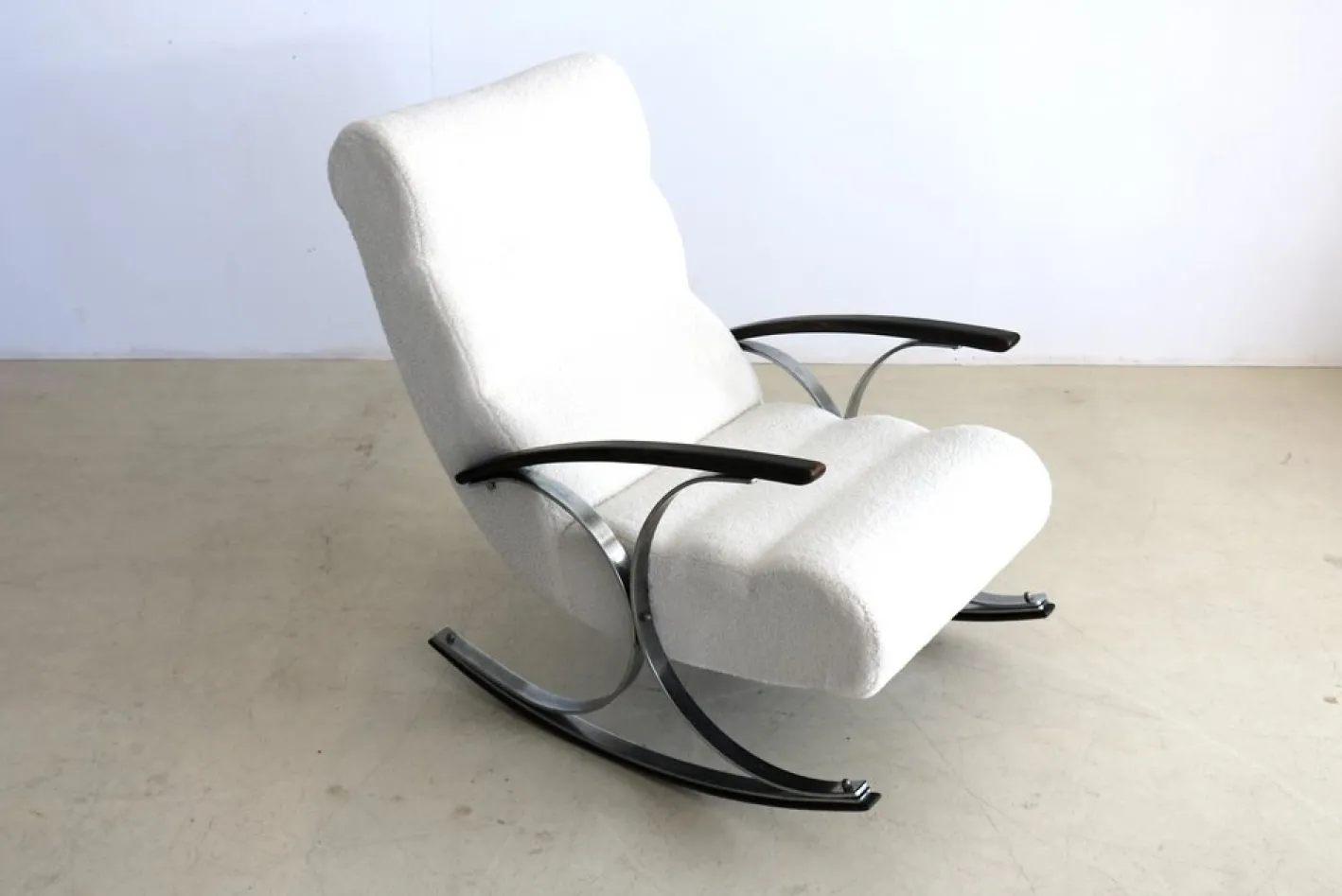Dänischer Vintage Schaukelstuhl, 1950er