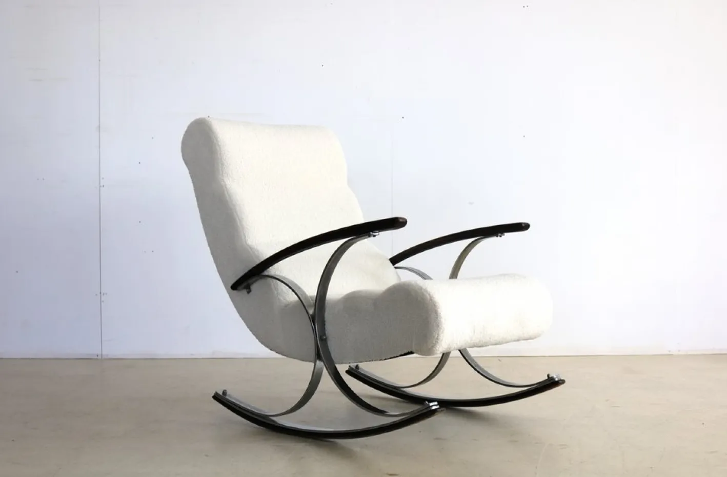Dänischer Vintage Schaukelstuhl, 1950er
