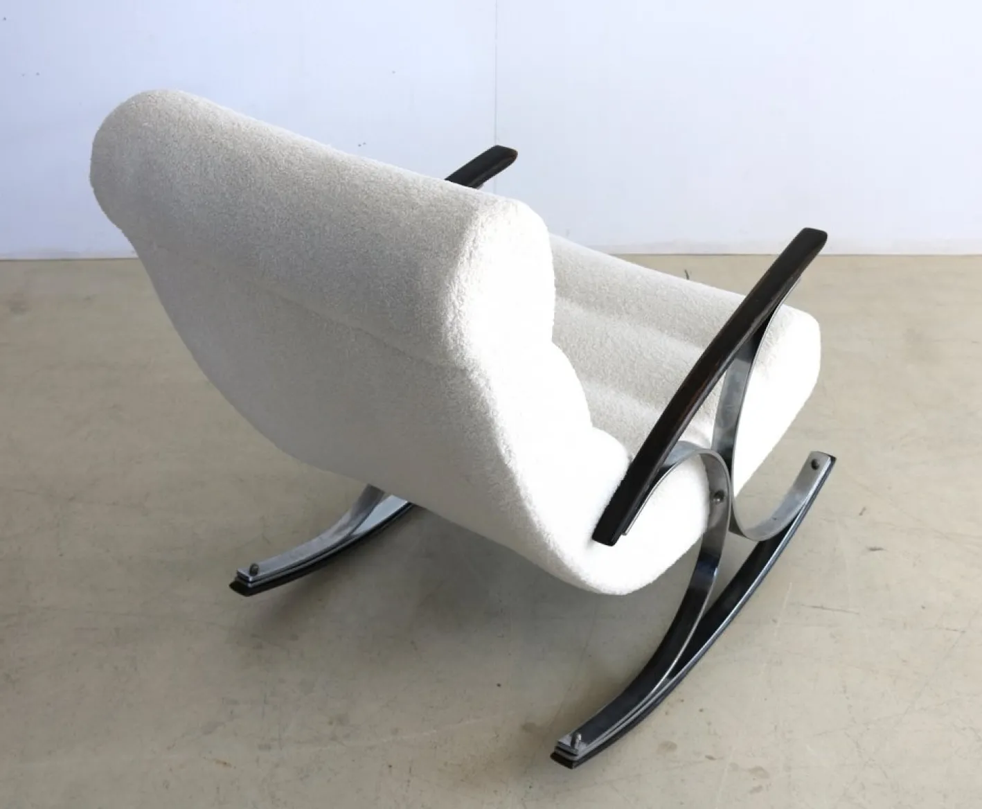 Dänischer Vintage Schaukelstuhl, 1950er