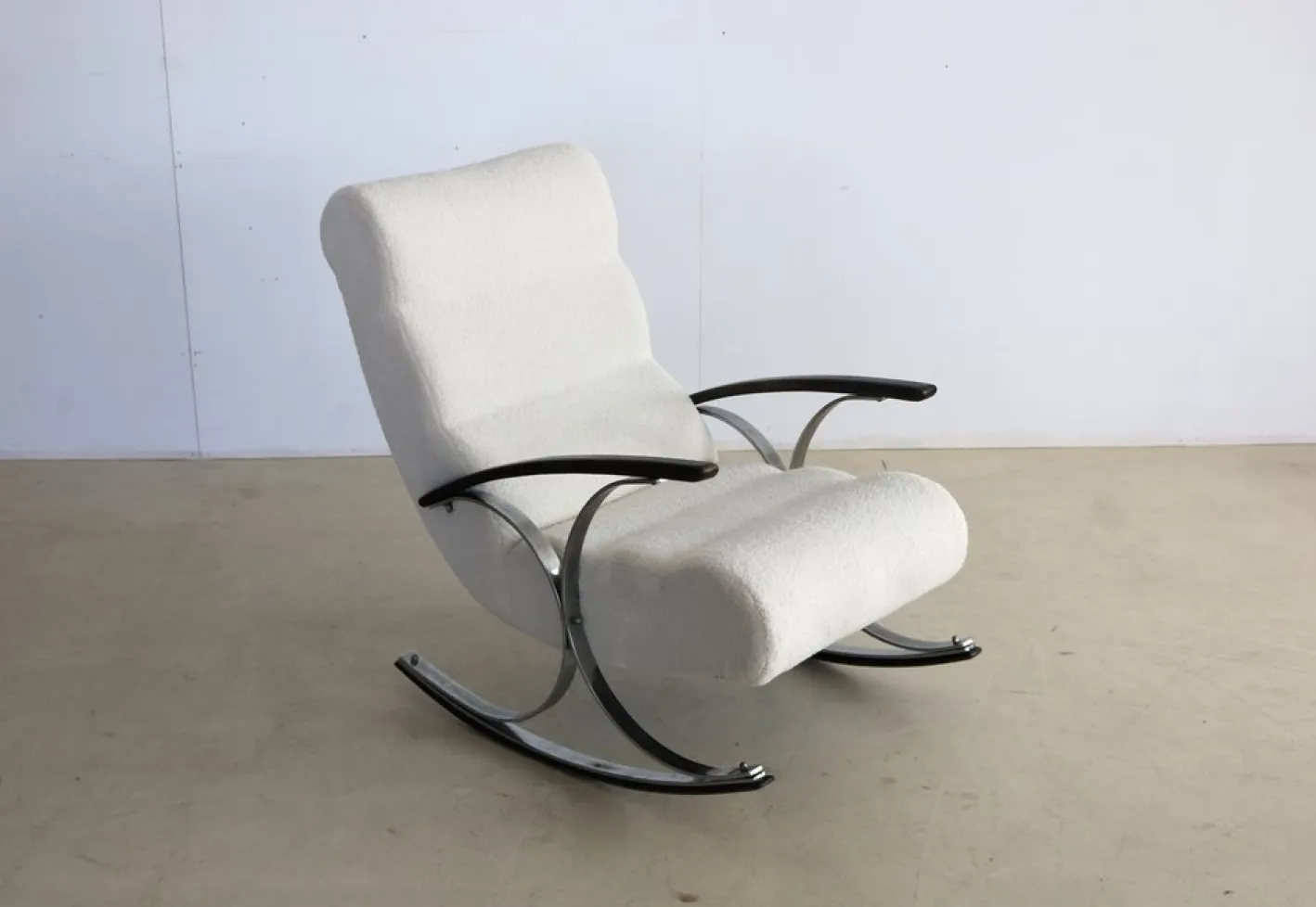 Dänischer Vintage Schaukelstuhl, 1950er