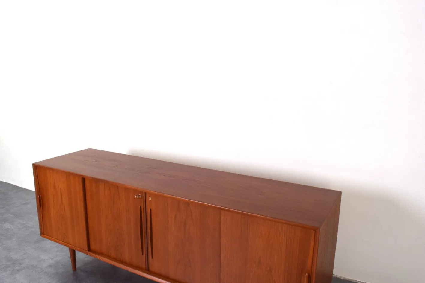 Dänisches Mid-Century Modern Teak Sideboard, 1960er