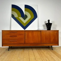 Dänisches Sideboard aus Teak, 1960er